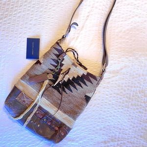 Ralph Lauren Collection Vintage Navajo Hobo Bag